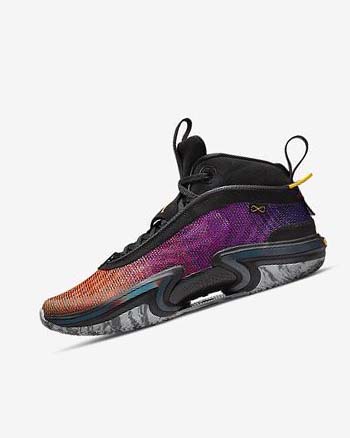 Nike Air Jordan XXXVI Negros Morados Naranjas | MX 2784